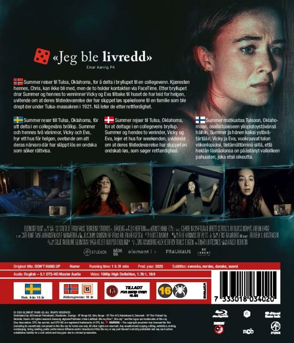 DONT HANG UP - Blu-ray DONT HANG UP - Blu-ray